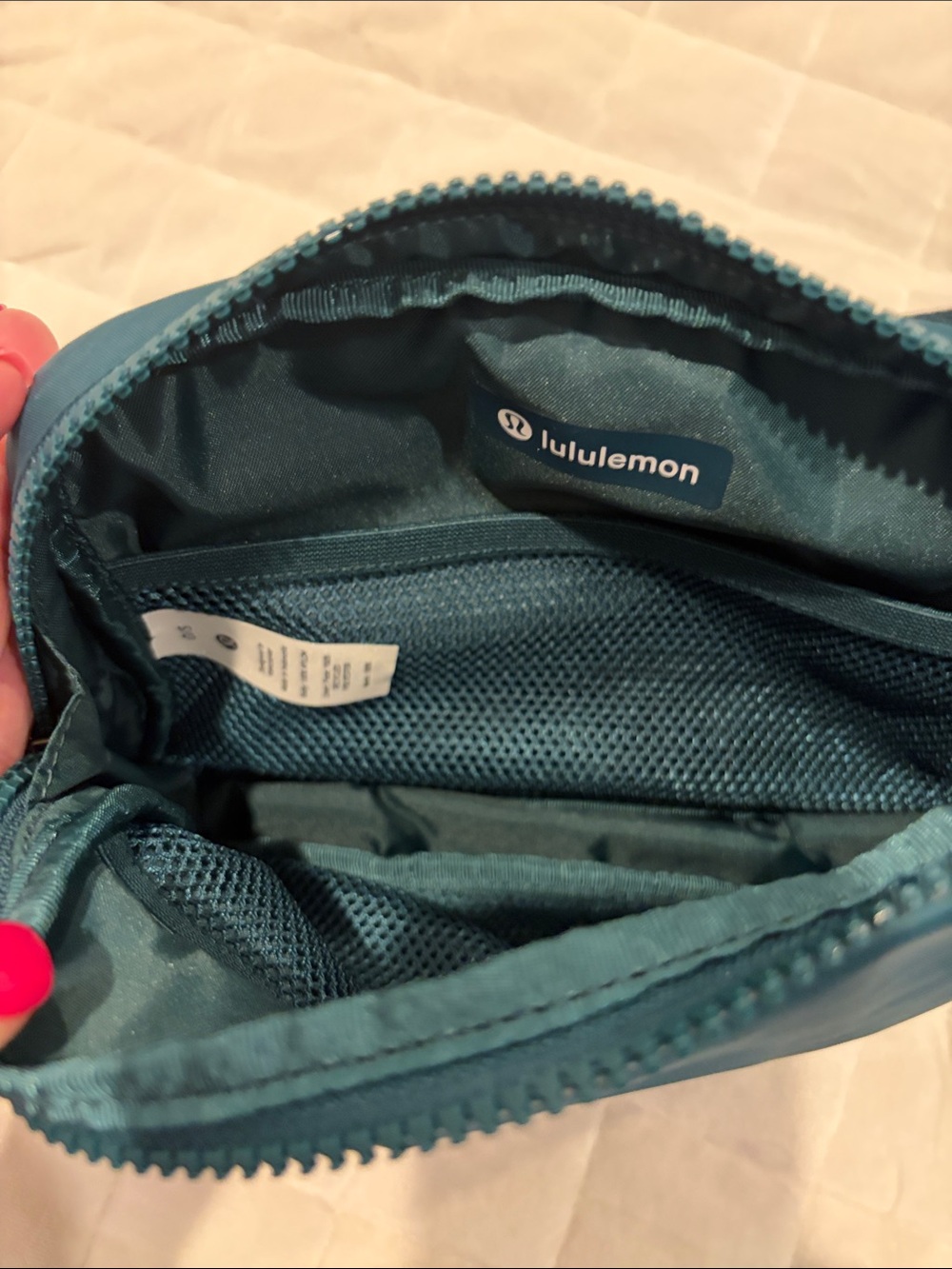 lululemon athletica Teal Crossbody Waist Bag - Picture 2 of 5